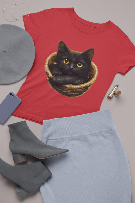 Black cat t-shirts