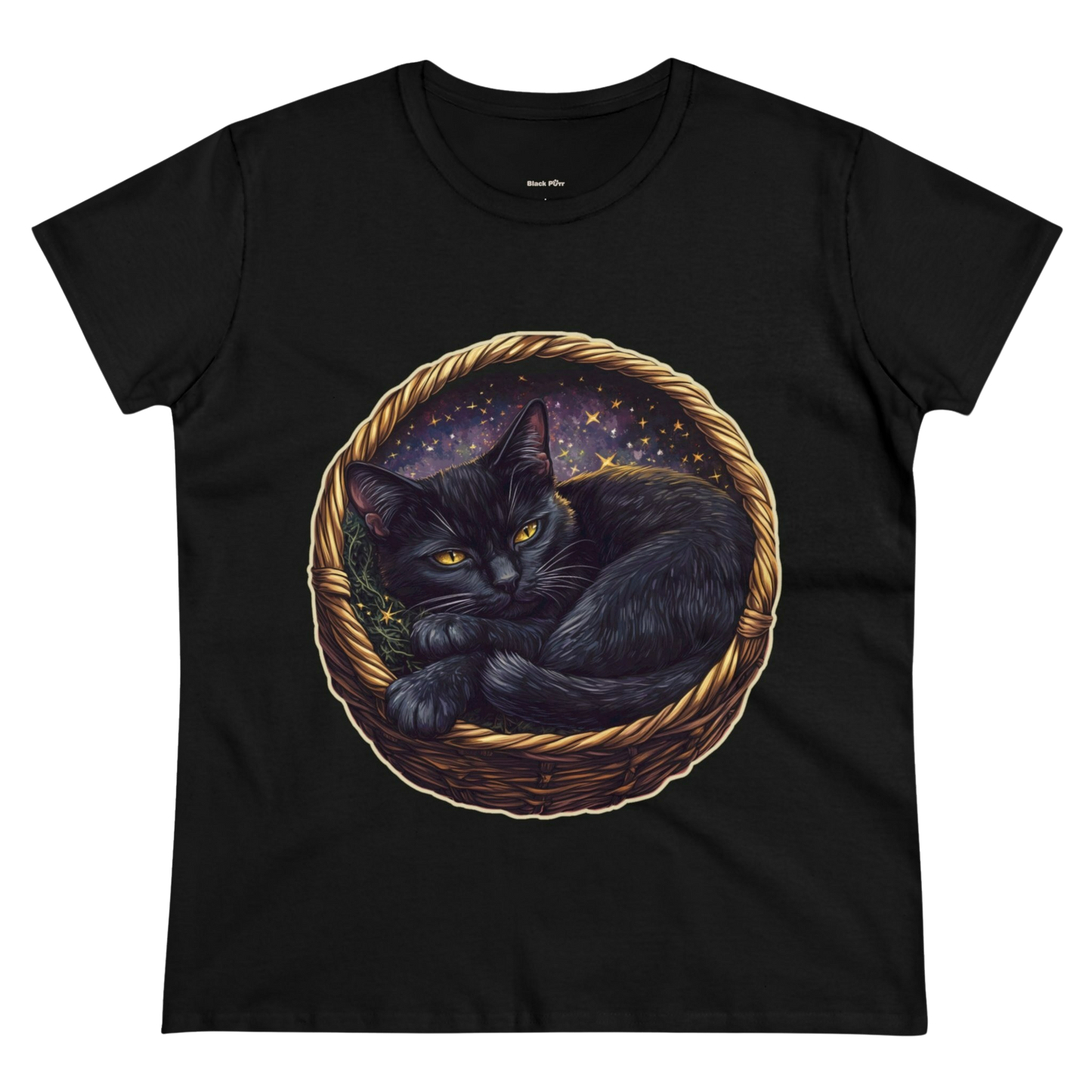 Black cat t-shirts