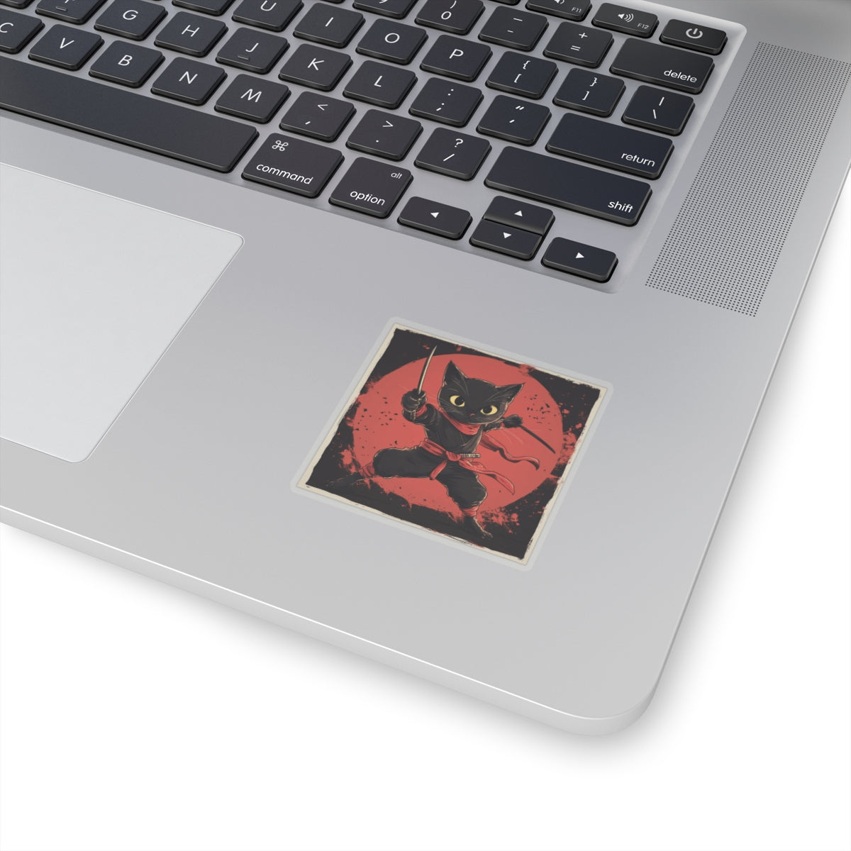 Red Fury Series: Black Cat Ninja kiss-cut stickers I/IV