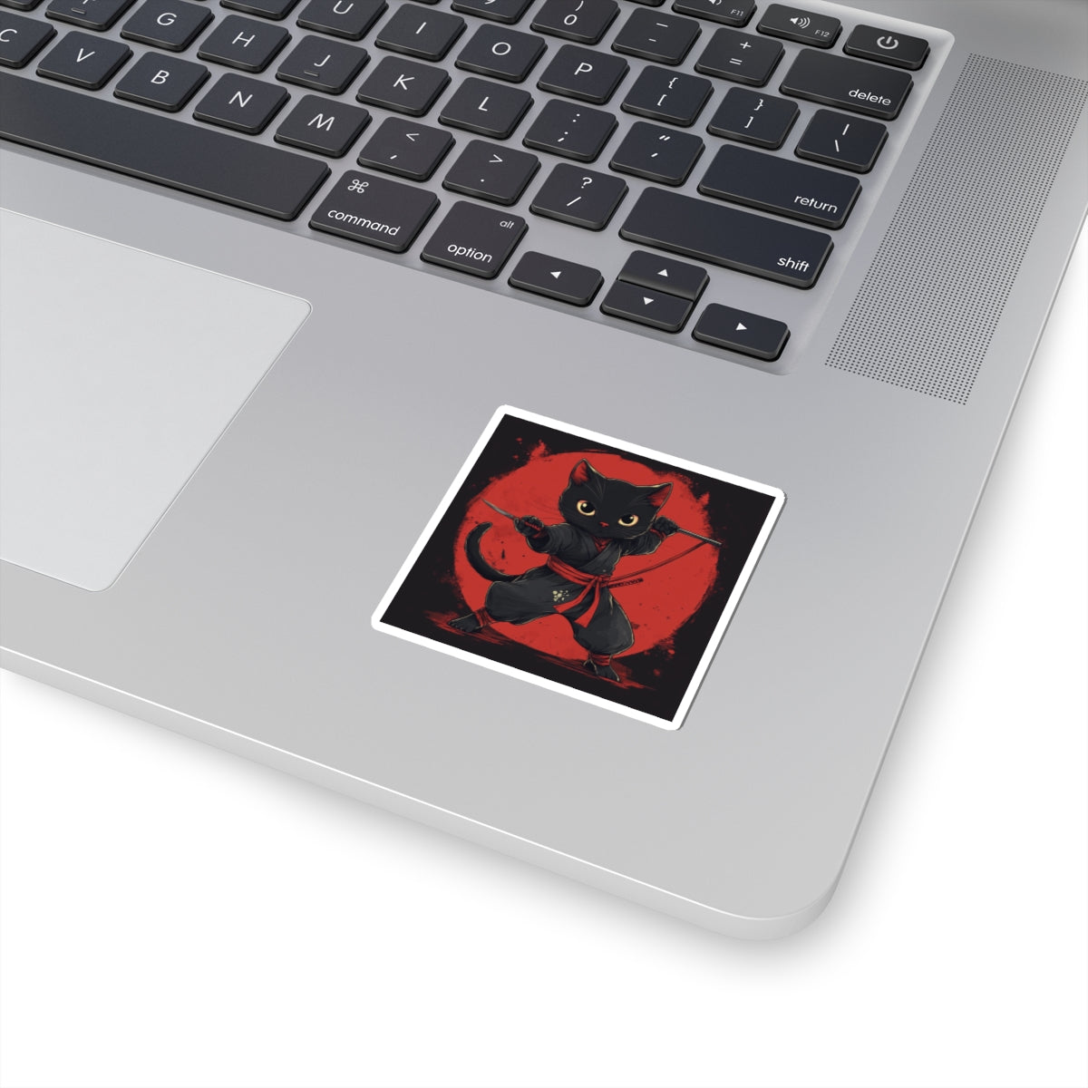 Red Fury Series: Black Cat Ninja kiss-cut stickers III/IV